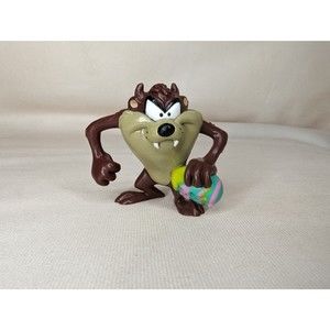 Vintage Looney Tunes Warner Bros TAZ Tasmanian Devil Easter Egg 1999